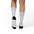 Minimalist Abstract Black Dot Sublimation Socks — Modern Graphic Crew Socks