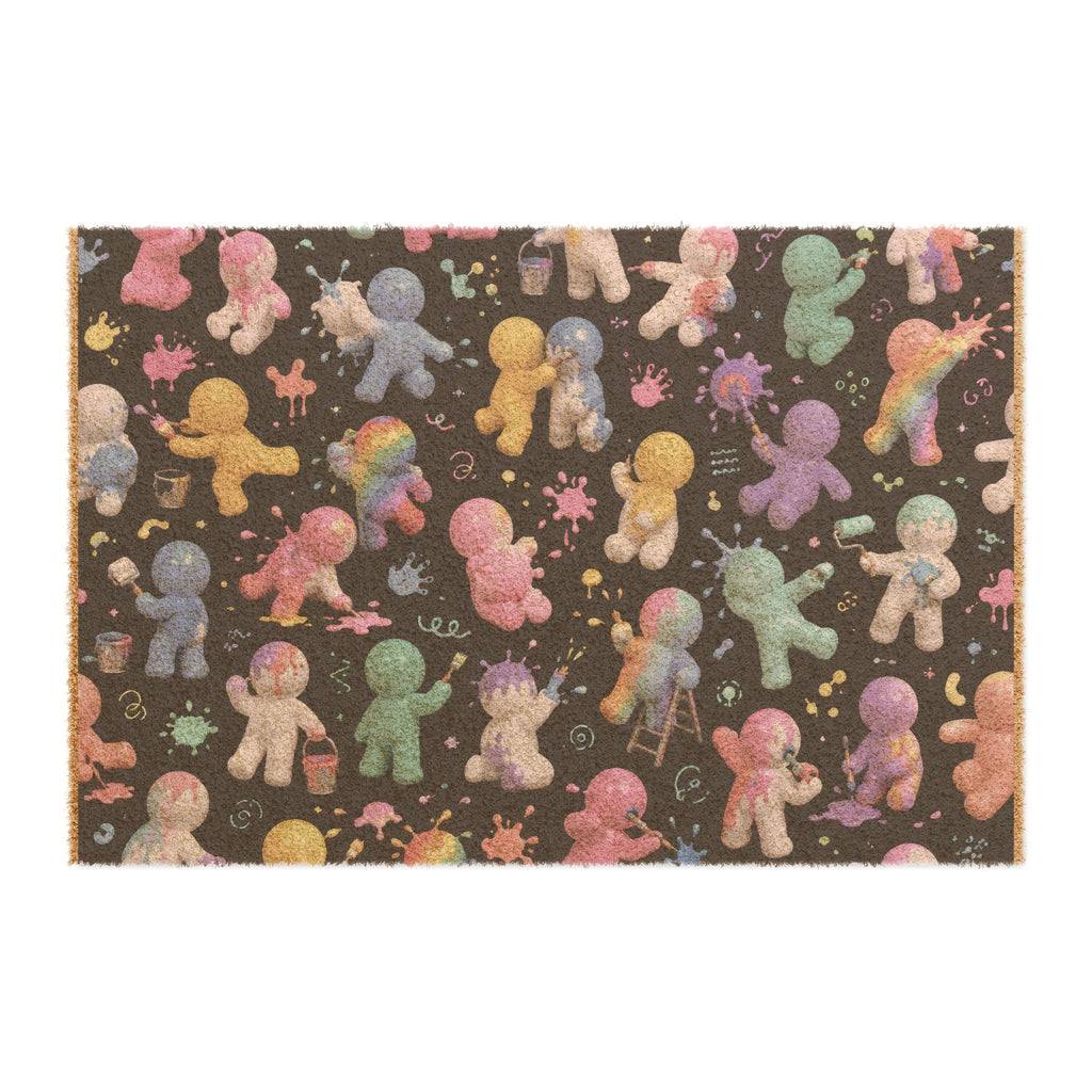 Cosmic Baby Aliens Doormat
