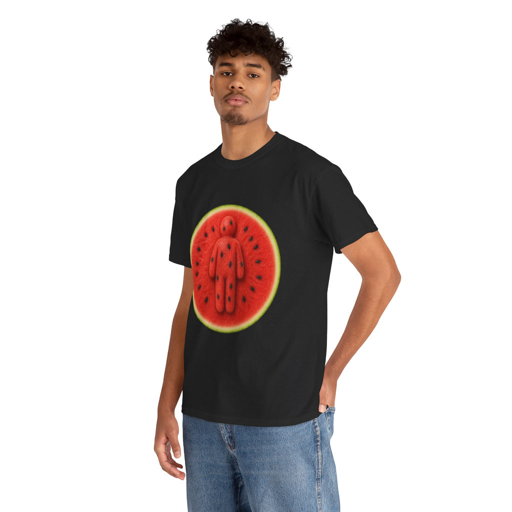Watermelon Man T-Shirt — Retro Summer Fruit Graphic Tee