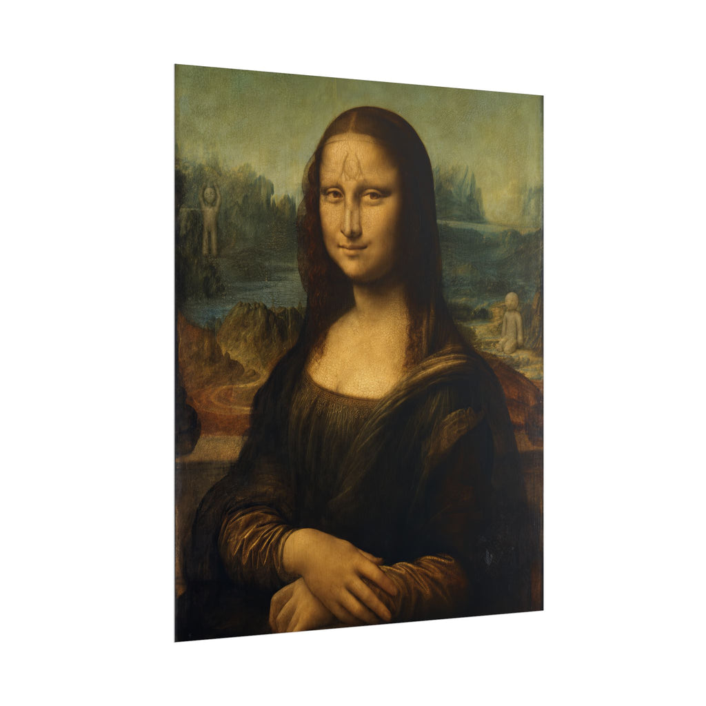 Mona Lisa Rolled Art Poster — Classic Renaissance Wall Print