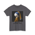Girl with the Pearl Paint T-Shirt — Classic Art Parody Tee