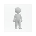 Blank Car Magnet — Customizable Plain Black Vehicle Magnet