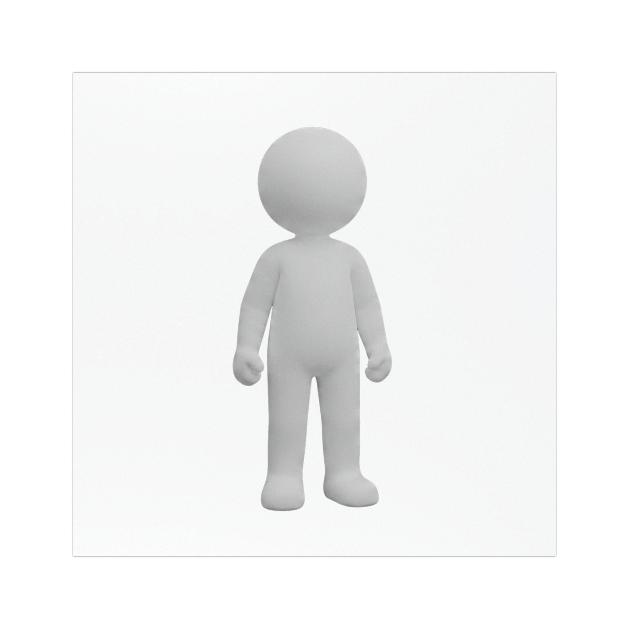 Blank Car Magnet — Customizable Plain Black Vehicle Magnet