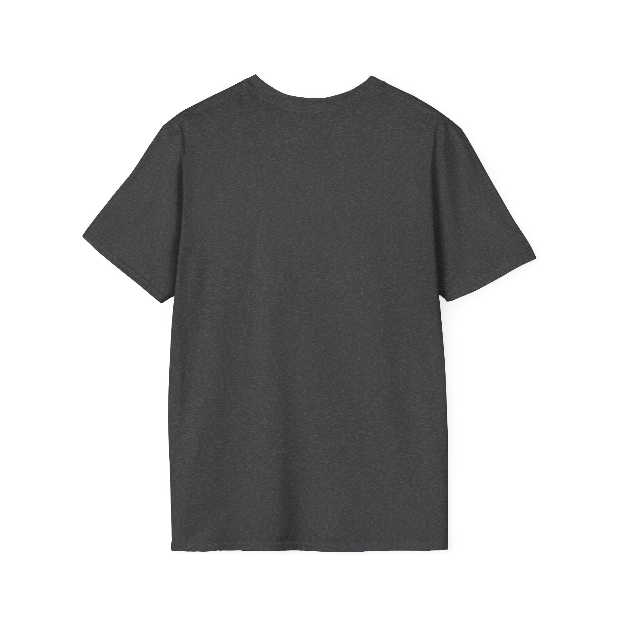 Minimalist Red Stripes T‑Shirt — Abstract Figure Graphic Tee