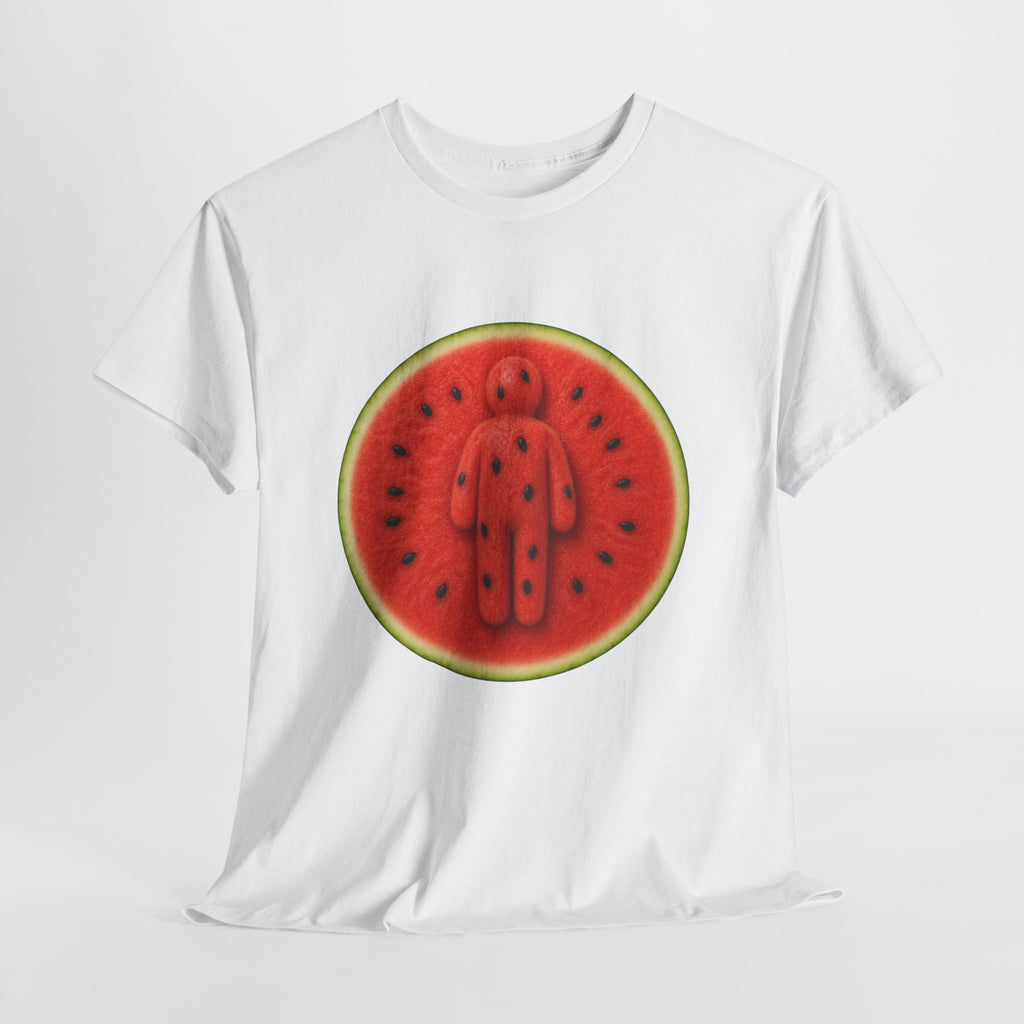 Watermelon Man T-Shirt — Retro Summer Fruit Graphic Tee