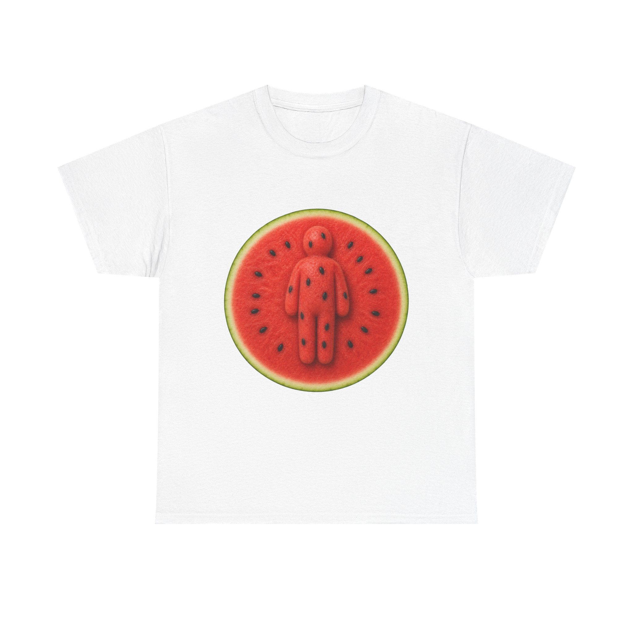 Watermelon Man T-Shirt — Retro Summer Fruit Graphic Tee