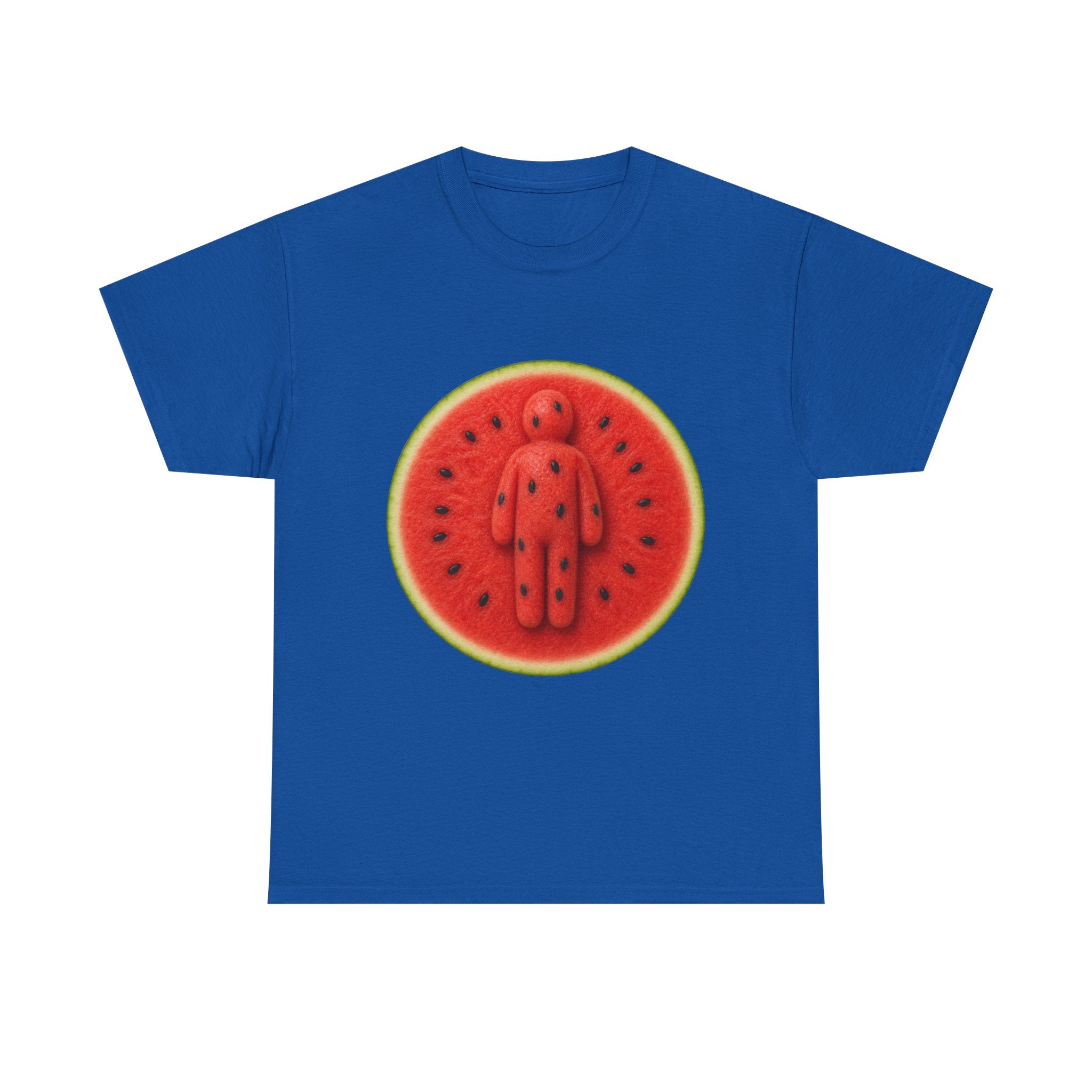 Watermelon Man T-Shirt — Retro Summer Fruit Graphic Tee