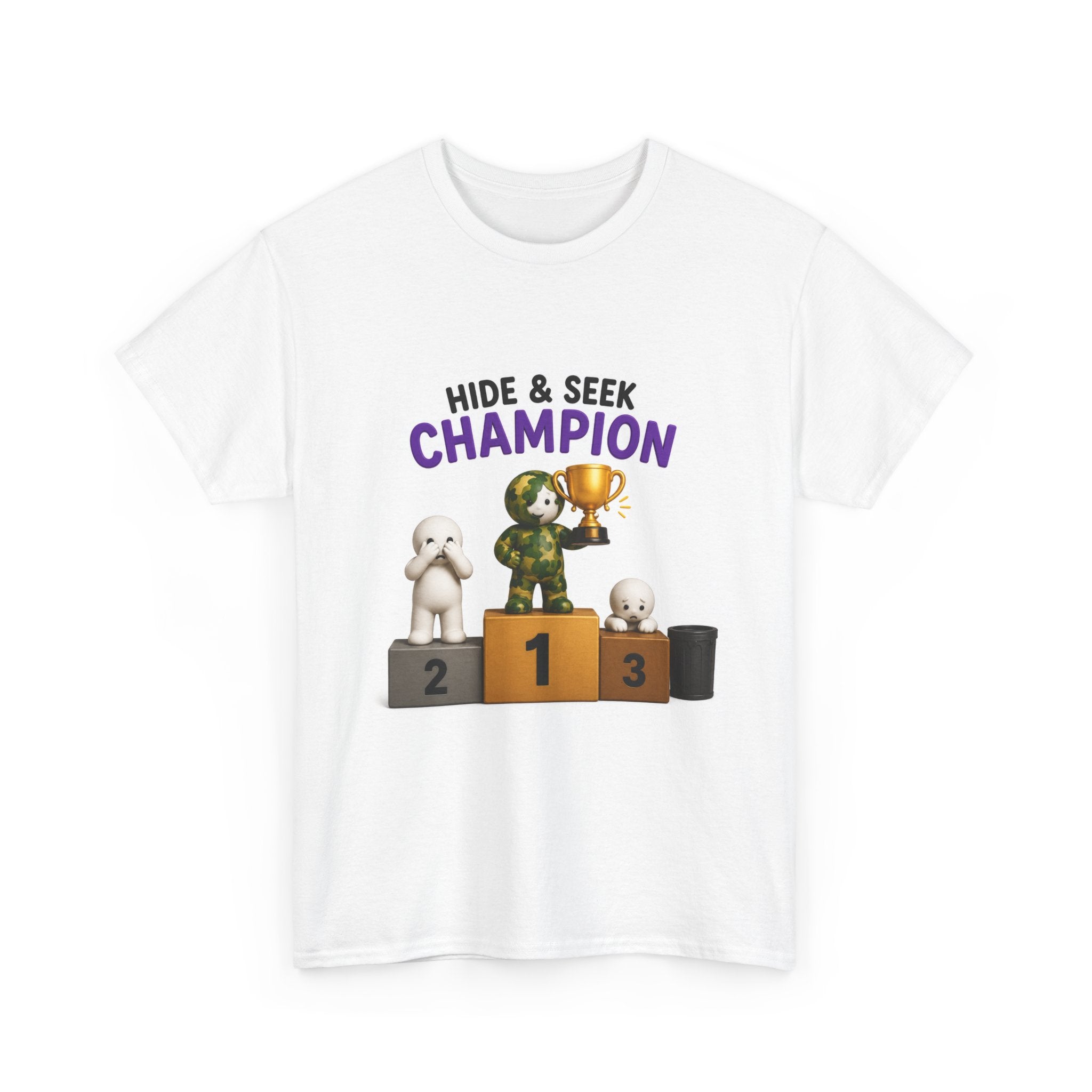 Hide & Seek Champion T-Shirt — Funny Kids/Adult Game Night Tee