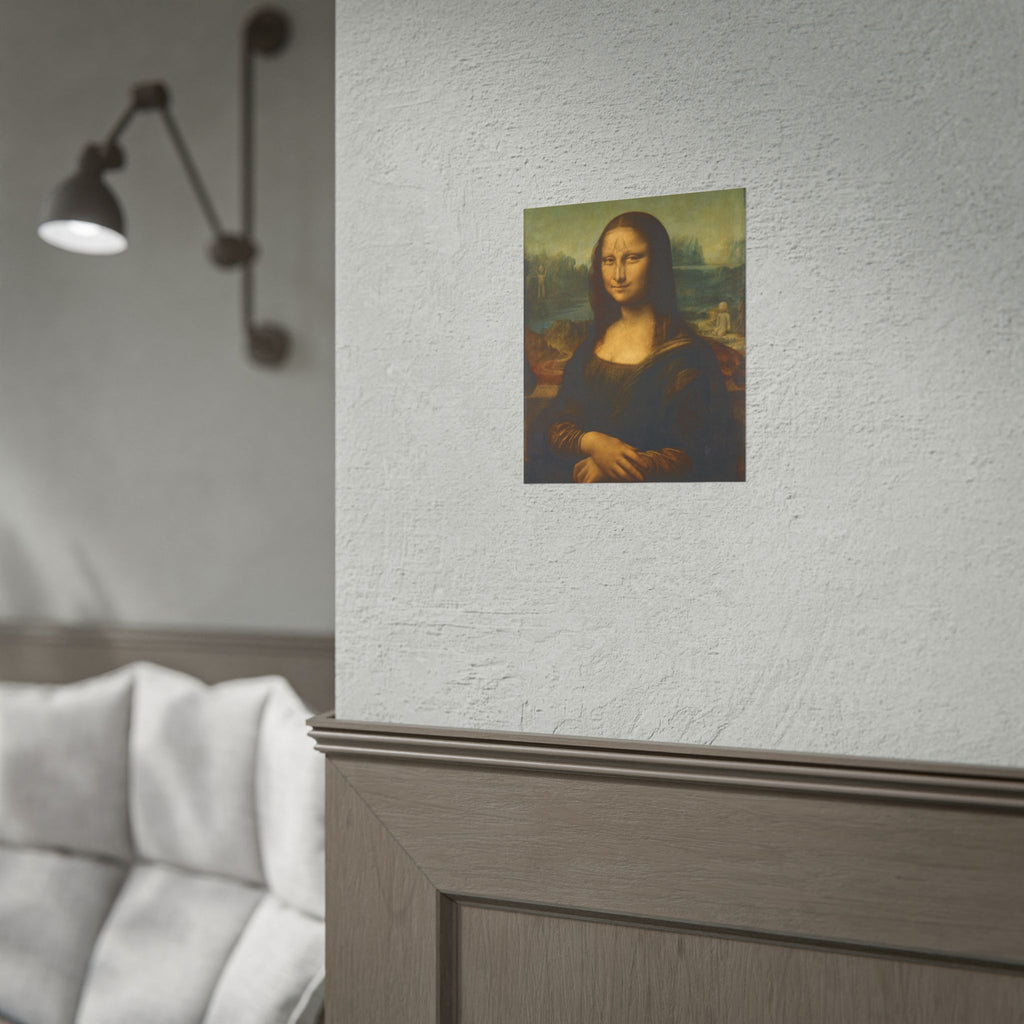Mona Lisa Rolled Art Poster — Classic Renaissance Wall Print