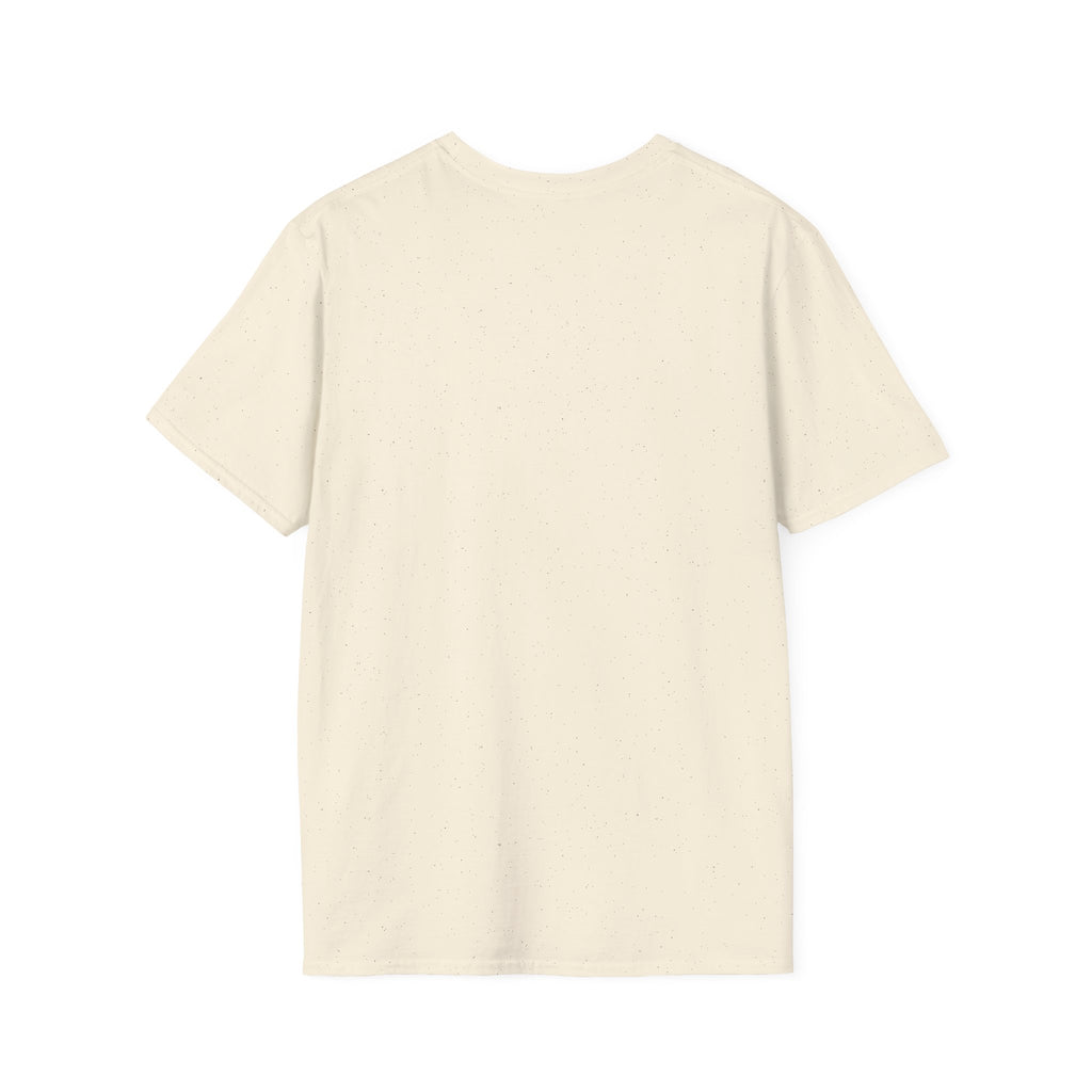 Minimalist Red Stripes T‑Shirt — Abstract Figure Graphic Tee