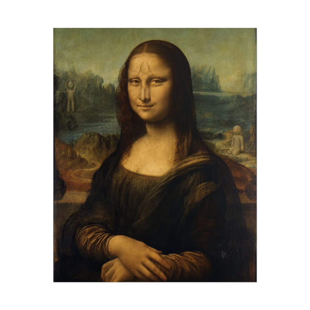 Mona Lisa Rolled Art Poster — Classic Renaissance Wall Print
