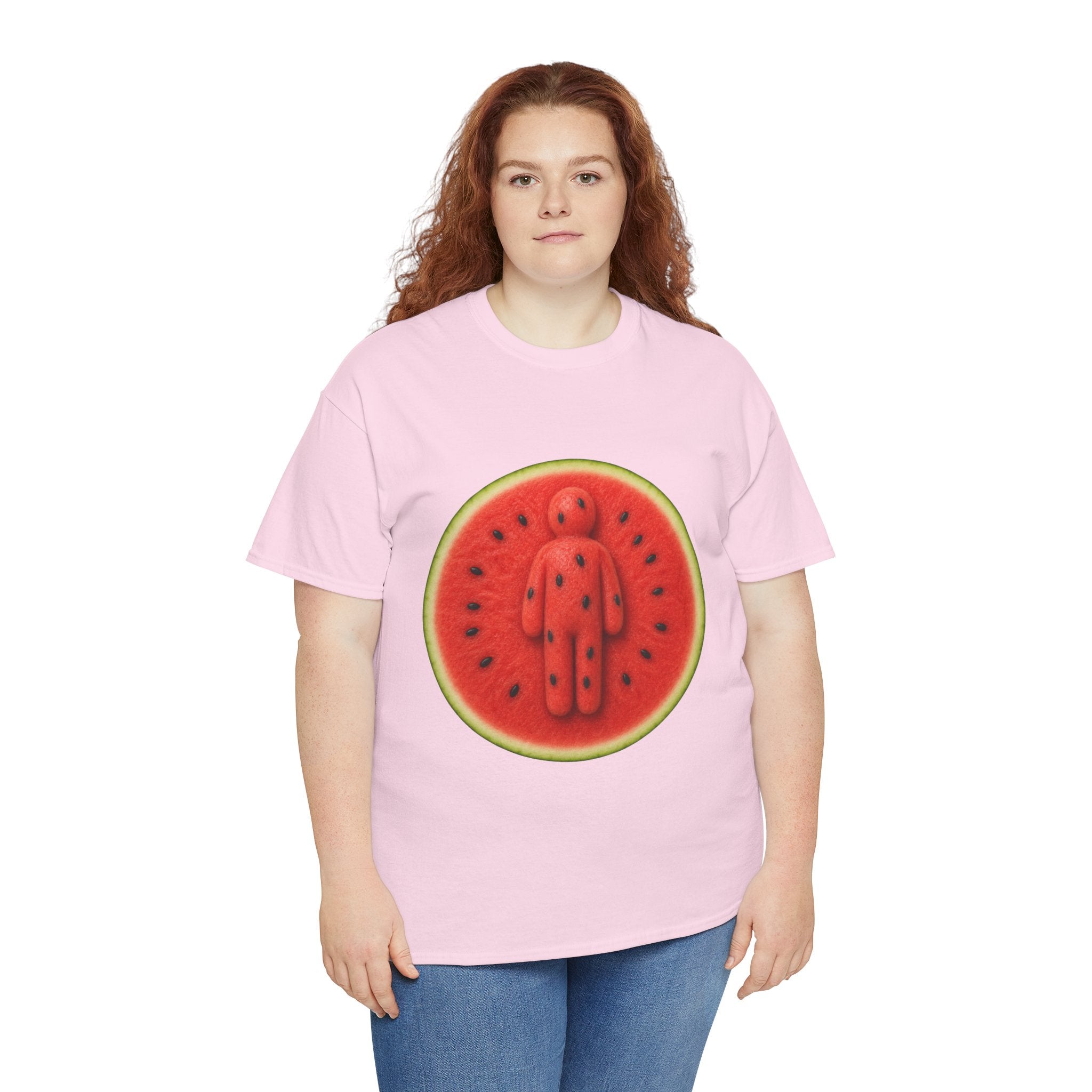 Watermelon Man T-Shirt — Retro Summer Fruit Graphic Tee