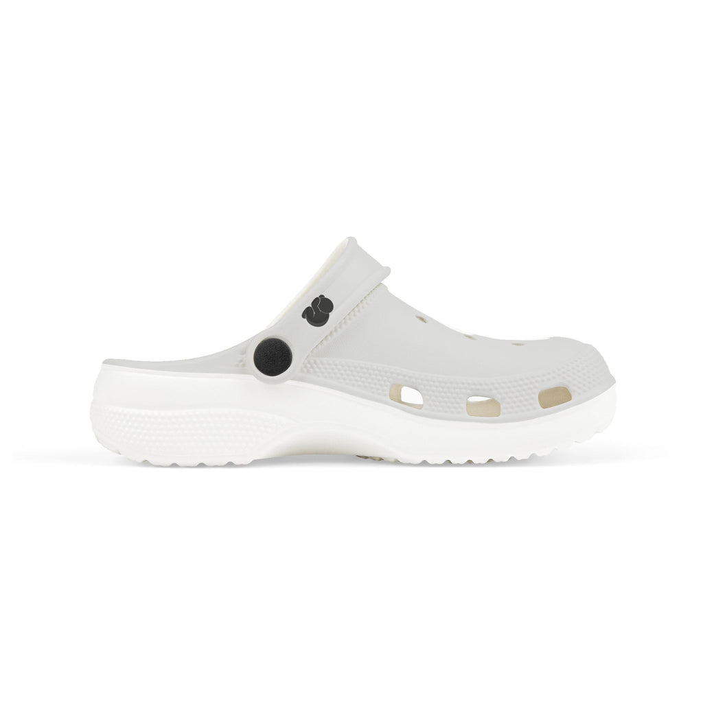 Kids White EVA Foam Clogs — Lightweight Breathable Slip-On Shoes