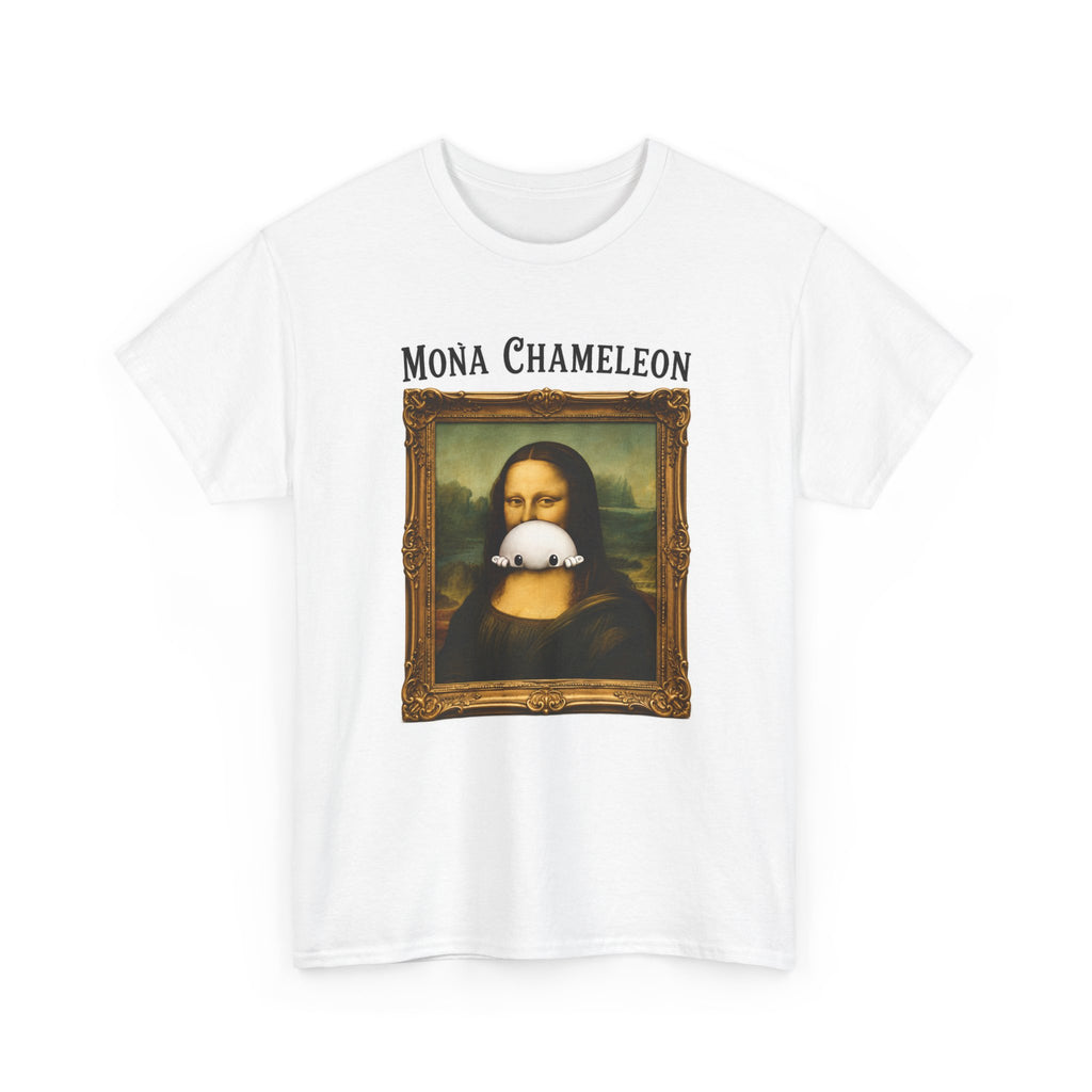 T‑Shirt — Mona Chameleon Funny Art Parody Tee