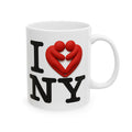 I  NY Ceramic Mug — New York City Souvenir Coffee Cup (11oz & 15oz)