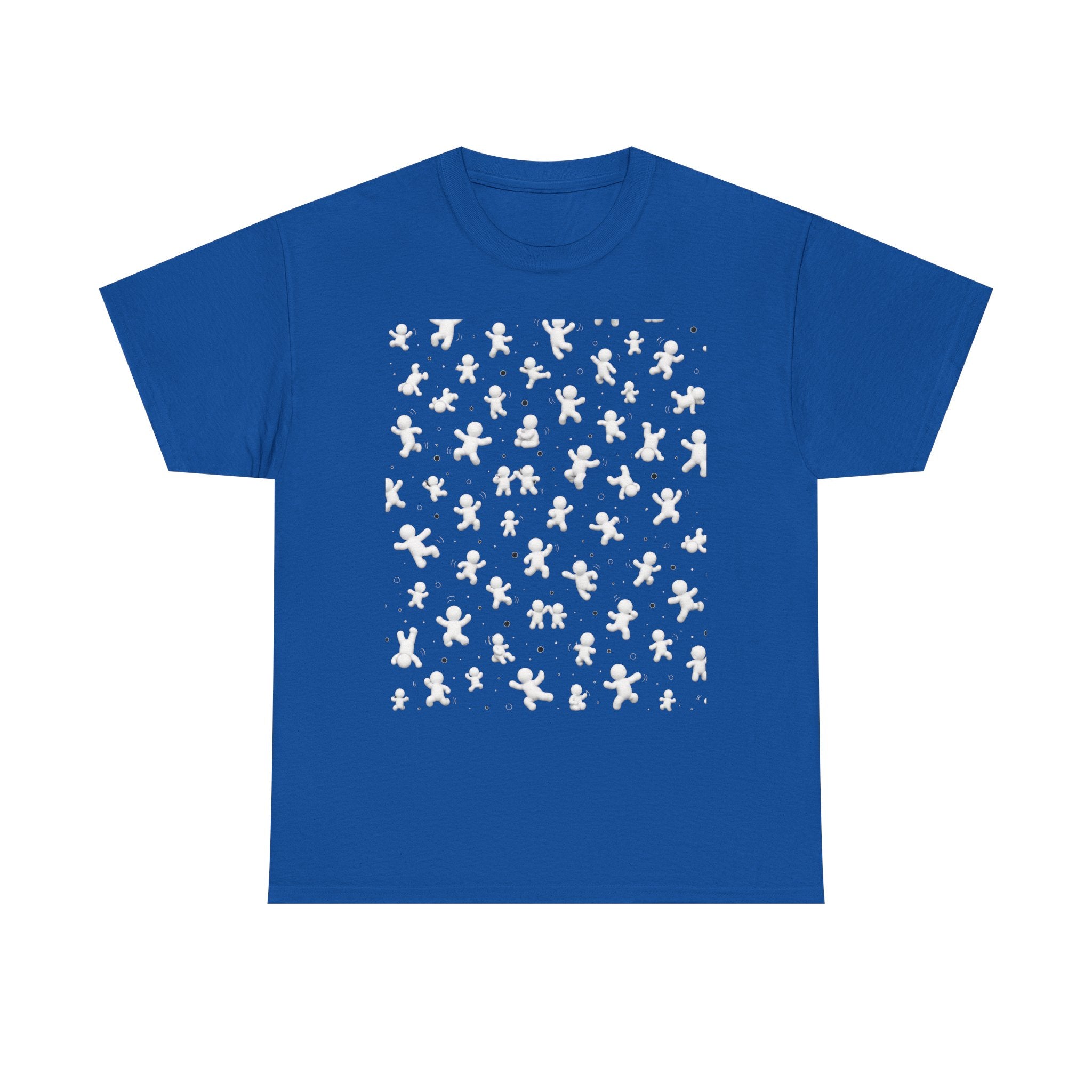 Gingerbread Pattern T-Shirt — Holiday Cookie Print Tee