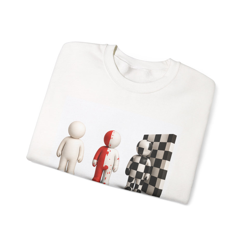 Crewneck Sweatshirt — 'My Favorite Camouflage' Novelty Graphic