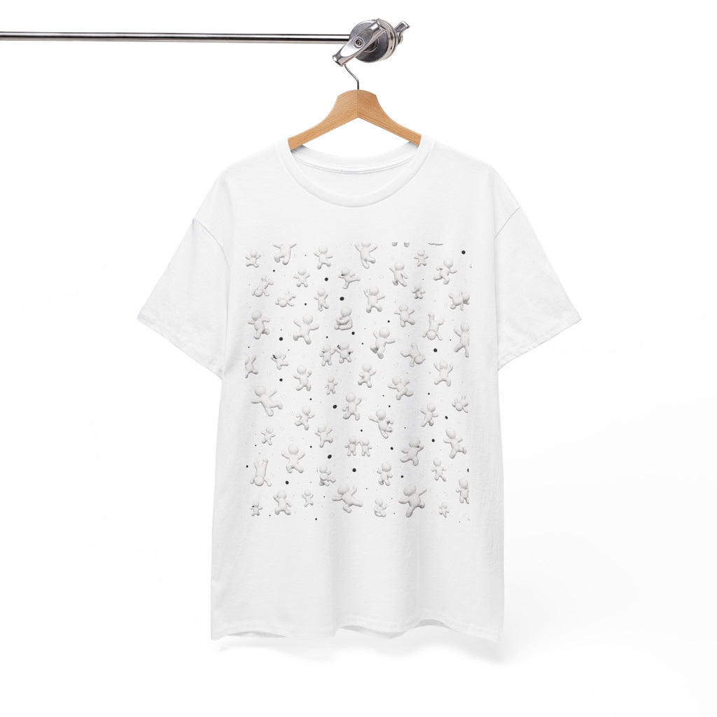 Gingerbread Pattern T-Shirt — Holiday Cookie Print Tee