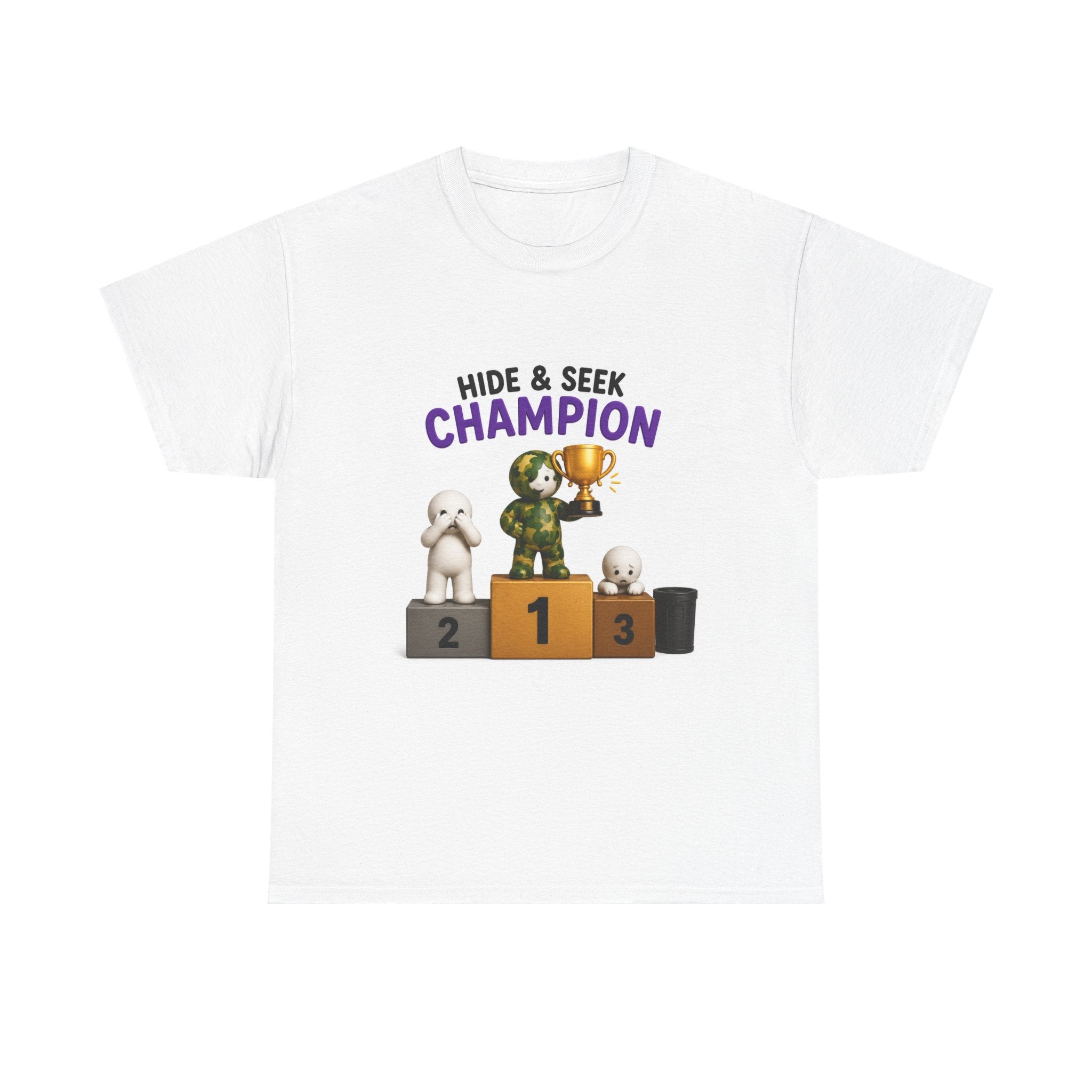 Hide & Seek Champion T-Shirt — Funny Kids/Adult Game Night Tee