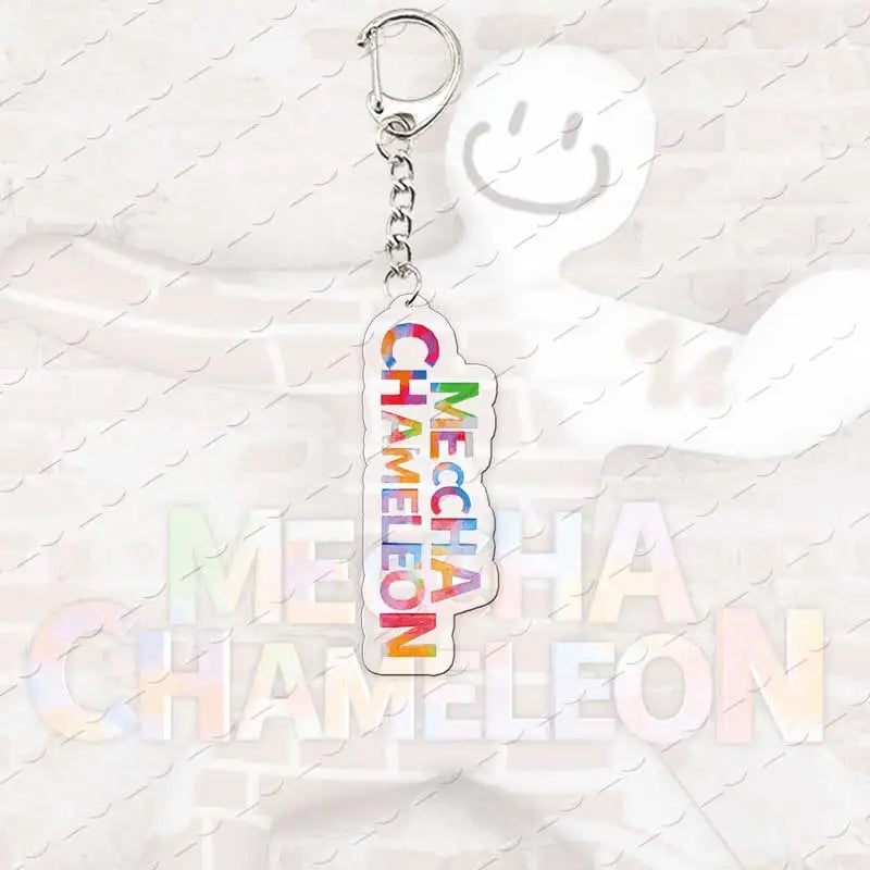 MECCHA CHAMELEON Keychain – 8 Game Character Bag Charms