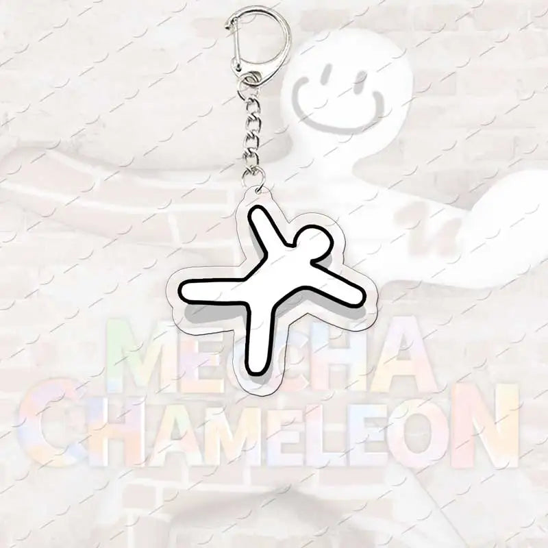 MECCHA CHAMELEON Keychain – 8 Game Character Bag Charms