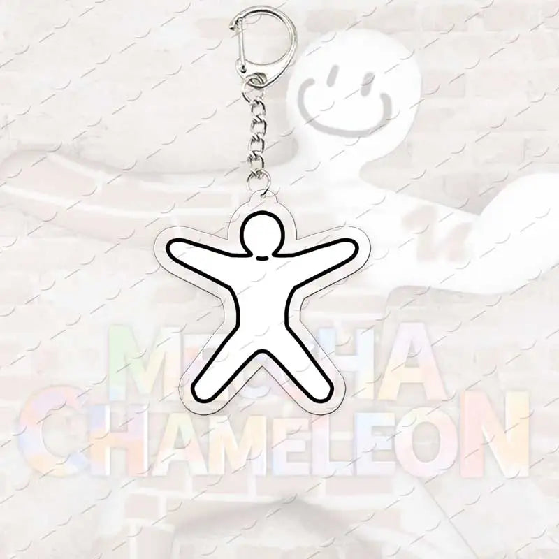 MECCHA CHAMELEON Keychain – 8 Game Character Bag Charms